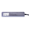 UNITEK HUB USB-C 7W1, HDMI 4K, PD 100W, 5GBPS, ALU-9221284