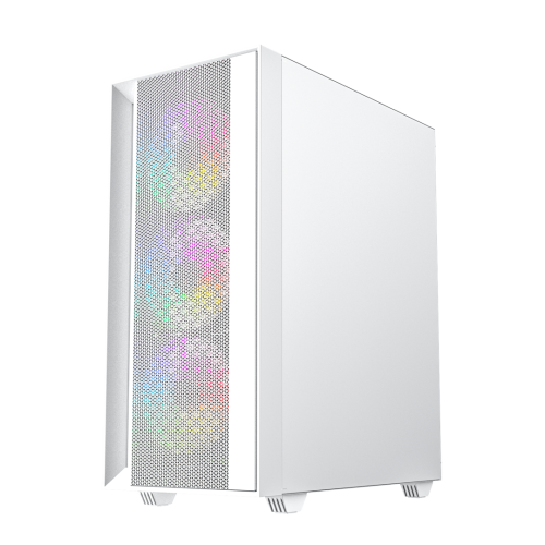 GEMBIRD OBUDOWA FORNAX 4000W MIDI-TOWER (2X USB 3.0, 1X USB 2.0, HD AUDIO, SZKLANY PANEL BOCZNY, PODŚWIETLENIE ARGB) BI