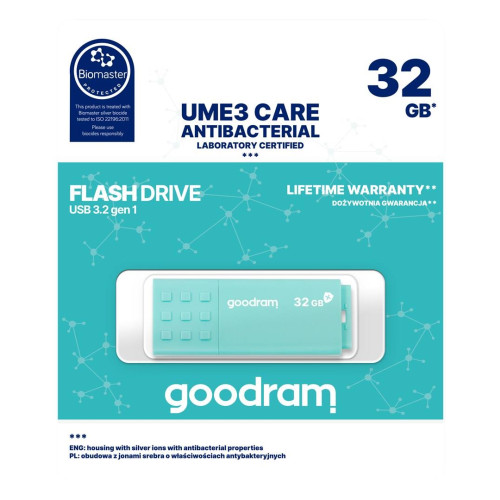 USB 3.0 GOODRAM 32GB UME3 CARE-9221101