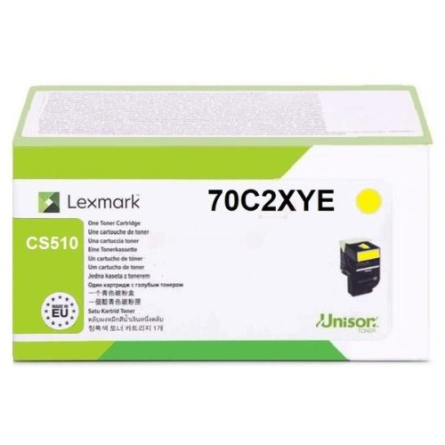 Lexmark Toner 70C2XYE Yellow-9224826