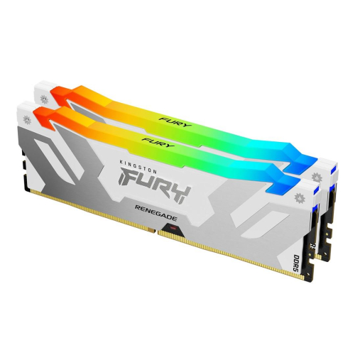 Kingston FURY DDR5 32GB (2x16GB) 6800MHz CL36 Renegade White RGB XMP-9235258