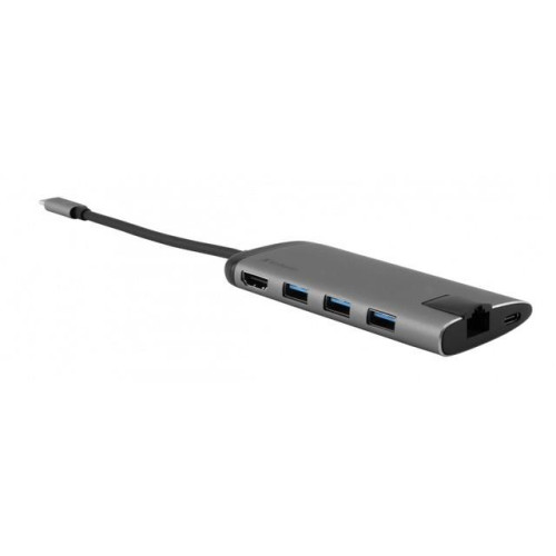 Multi Port USB-C 3.1, 3x USB 3.0, HDMI 4K, type-c, RJ-45, SD/micro SD -924329