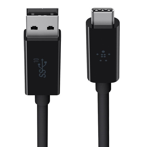 Kabel USB-C do USB A 3.1 1m czarny-924985