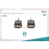 Kabel połączeniowy DisplayPort z zatrzaskami 1080p 60Hz FHD Typ DP/DP M/M czarny 15m-9251195