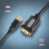 ADS-1PQN Adapter USB 2.0 > RS-232 Port szeregowy, 1,5m kabel, chip FTDI-9254632