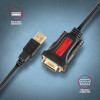 ADS-1PSN Adapter USB 2.0 > RS-232 Port szeregowy, 1.5m kabel, chip Prolific-9254639