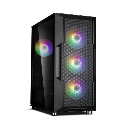 Obudowa I3 Neo ATX Mid Tower RGB 4xwentylator, czarna-9252172