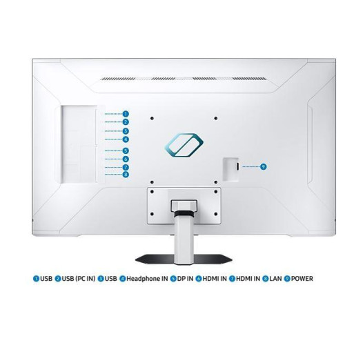 Monitor 43 cale LS43CG700NUXEN VA 3840x2160 UHD 16:10 2xHDMI/1xDP/LAN(RJ45)/2xUSB3.0 1ms(MPRT) WiFi/BT głośniki płaski 144Hz SMART Gaming 2 lata d2d-9253378