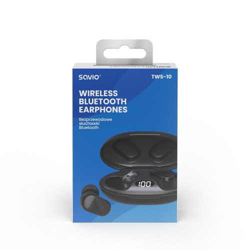 Słuchawki bezprzewodowe Bluetooth 5.3, IPX4, dotykowe sterowanie, TWS-10 -9253755
