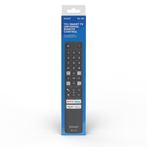 Pilot uniwersalny/zamiennik do TV TCL, Smart TV, RC-15 -9253783