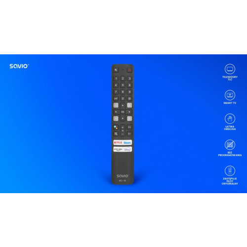 Pilot uniwersalny/zamiennik do TV TCL, Smart TV, RC-15 -9253785