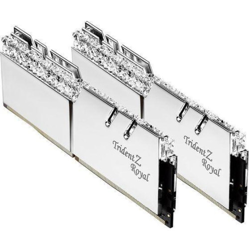 Pamięć PC DDR4 32GB (2x16GB) Trident Royal RGB 3600MHz CL18 XMP2 srebrna-9254508