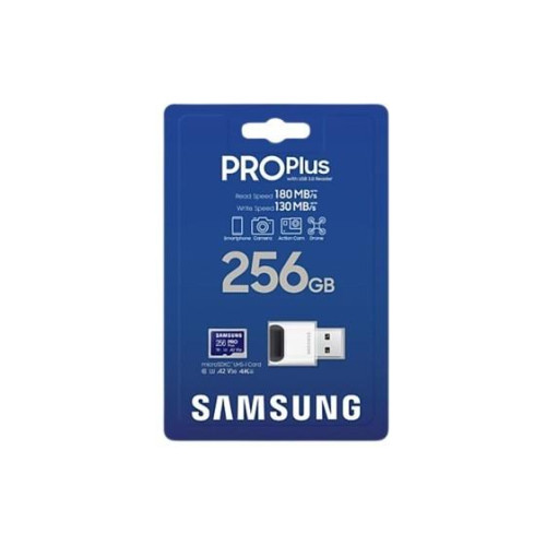 Karta pamięci microSD PRO Plus MB-MD256SB/WW 256GB + czytnik-9254981