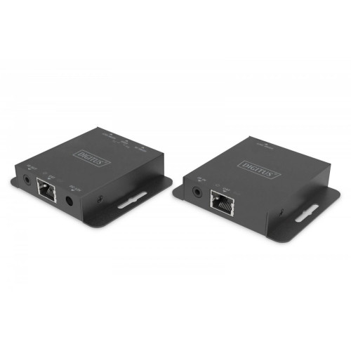 Przedłużacz/Extender HDMI 4K 30Hz 70m po skrętce Cat.5e/6/7/8 HDCP 1.4 EDID IR PoC, zestaw-9254987