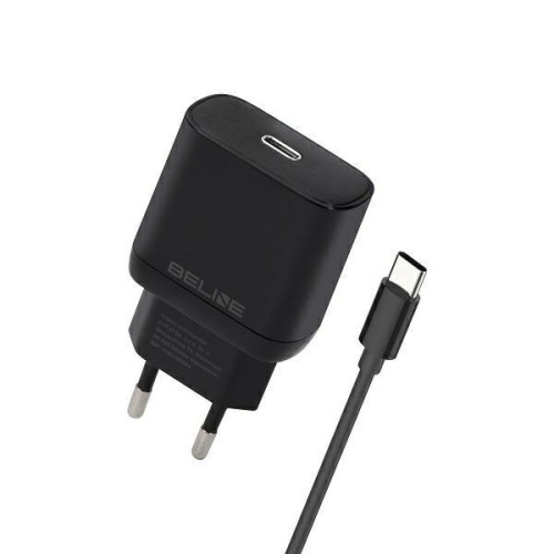 Ładowarka sieciowa 30W GaN USB-C + kabel USB-C, czarna-9256576