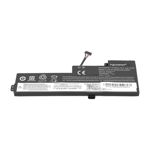 Bateria Movano do Lenovo ThinkPad T480, A475-9256789