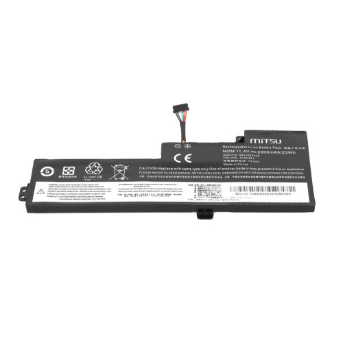 Bateria Mitsu do Lenovo ThinkPad T480, A475-9256795