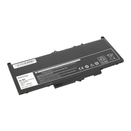 Bateria Mitsu do Dell Latitude E7270, E7470 (5800mAh)-9257006