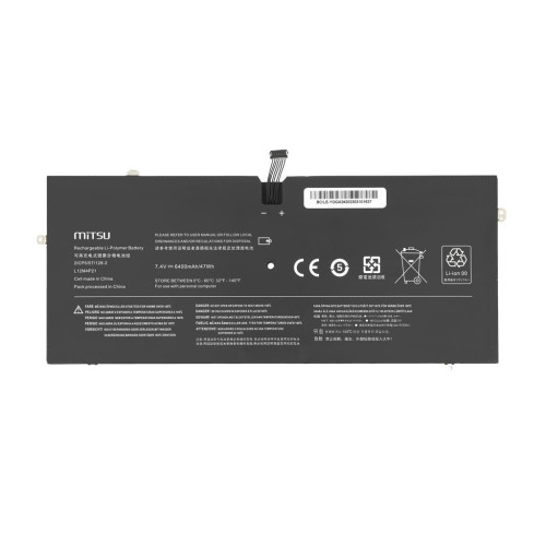 Bateria Mitsu do Lenovo Yoga 2 Pro-9257093