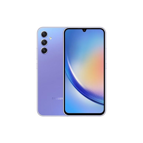 Smartfon Samsung Galaxy A34 (A346B) 6/128GB 6,6" SAMOLED 1080x2340 5000mAh Hybrid Dual SIM 5G Light Violet-9272420