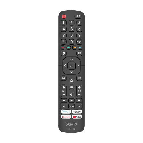 SAVIO PILOT UNIWERSALNY/ZAMIENNIK DO TV HISENSE - SMART TV RC-14-9272858