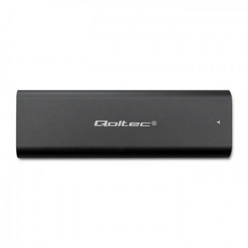 QOLTEC OBUDOWA DO DYSKÓW KIESZEŃ M.2 SATA SSD | NGFF | USB TYP C-9277717