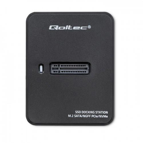 QOLTEC STACJA DOKUJĄCA DYSKÓW SSD M.2 SATA/PCIE | NGFF/NVME | USB 3.1-9277845