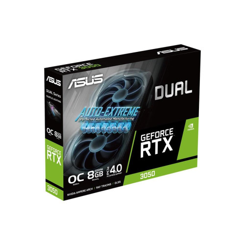Karta graficzna ASUS Dual GeForce RTX 3050 V2 8GB OC GDDR6-9287773