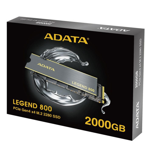 Dysk SSD ADATA Legend 800 2TB M.2 2280 PCI-E x4 Gen4 NVMe-9291989