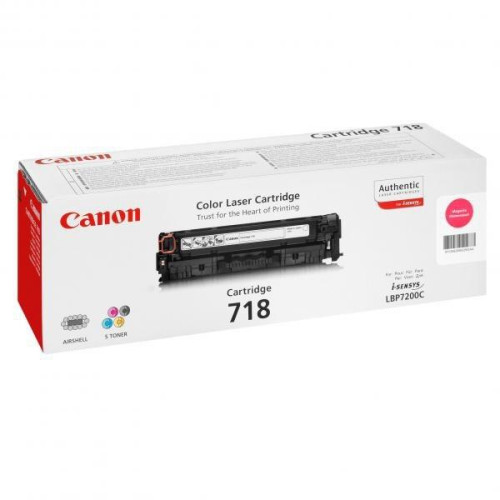 Canon Toner CRG718M CRG-718 2660B014 Magenta-9300522