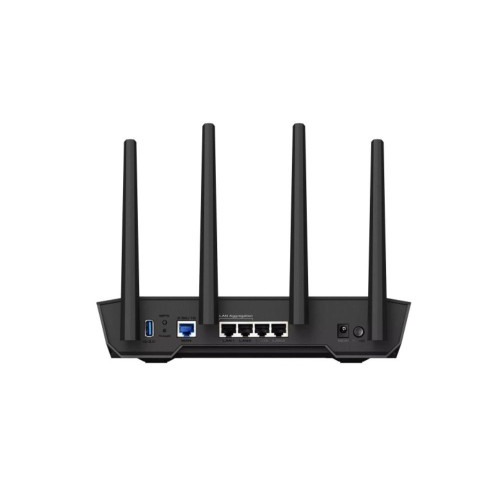 ASUS TUF Gaming AX4200 wireless router 2,5 Gigabit Ethernet Dual-band (2.4 GHz / 5 GHz) Black, Orange-9317249