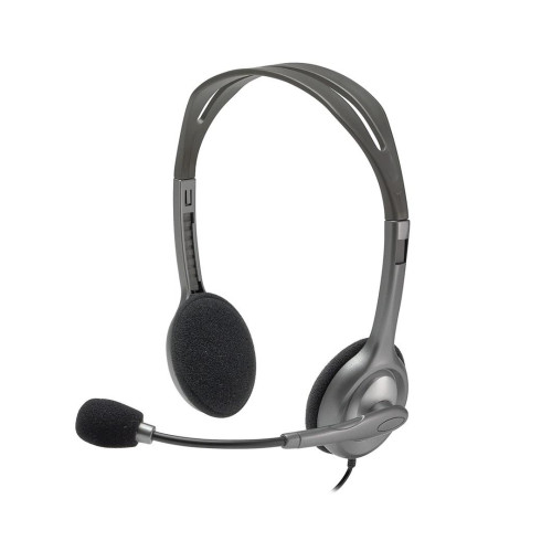 Słuchawki Logitech H111 981-0005939 (kolor szary-2086466