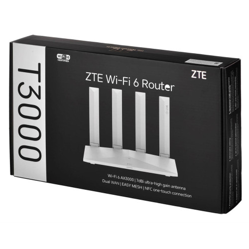 Router ZTE T3000 Wi-Fi 6 router Wi-Fi jednostka IDU-9330462