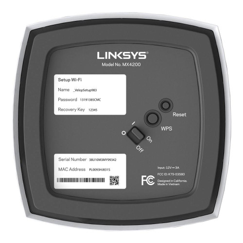 System Mesh LINKSYS VELOP MX4200-EU-9330639