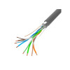 Kabel LAN FTP 100Mb/s 305m drut cca szary-9363454