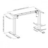 Biurko elektryczne Ergo Office ER-443 -9366195