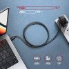 BUCM2-CM30AB Kabel USB-C - USB-C, 3.0m 5A charging, ALU, 240W PD, oplot, USB2.0-9369573
