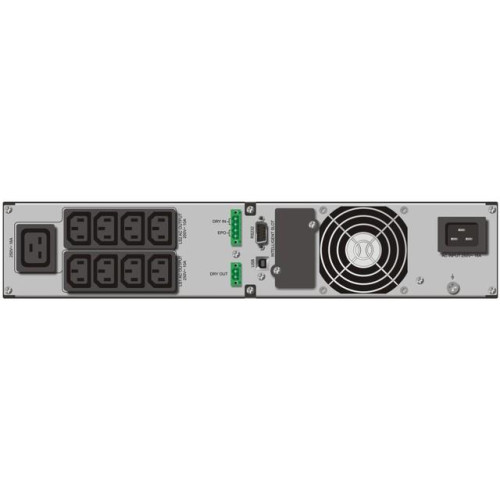 Zasilacz awaryjny on-line 3000VA 8X IEC + 1x IEC/C19OUT, USB/232, LCD, RACK 19/tower-9363163