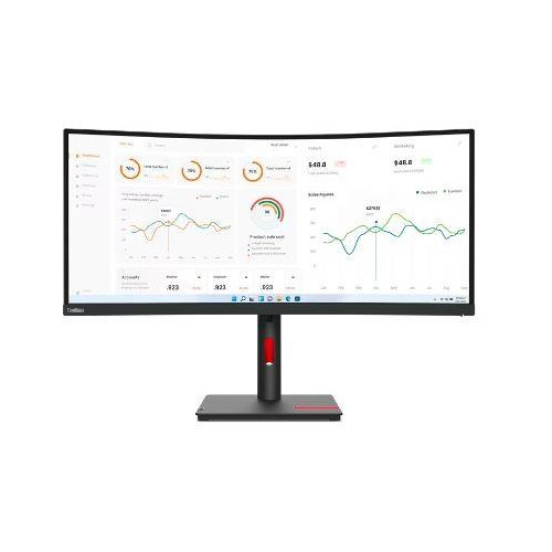 Monitor 34 cale ThinkVision T34w-30 WLED LCD 63D4GAT1EU -9366938