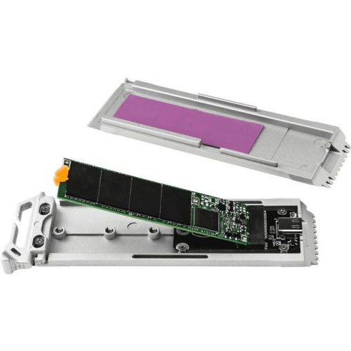 Kieszeń zewnętrzna SSD Oracle Air M.2 NVME USB-C Gen 2 aluminium Srebrna-9368953
