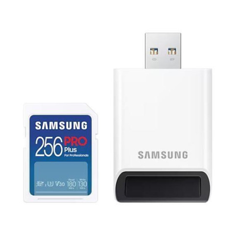 Karta pamięci SD PRO Plus MB-SD256SB/WW 256GB + czytnik-9369032