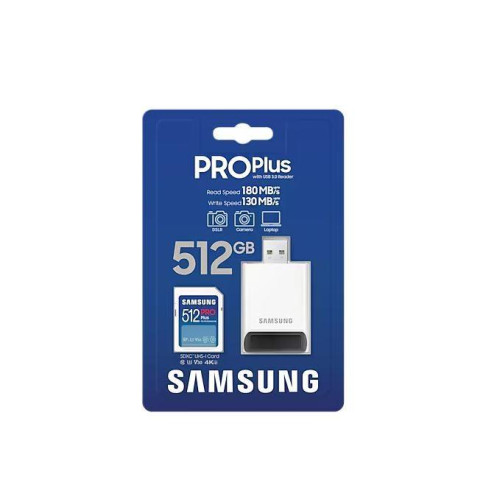 Karta pamięci SD PRO Plus MB-SD512SB/WW 512GB + czytnik-9369039