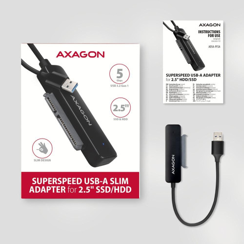 ADSA-FP2A Adapter USB-A 5Gbps SATA 6G 2.5