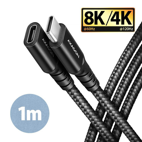 BUCM32-CF10AB Kabel przedłużacz Gen2 USB-C - USB-C, 1m, 5A, 20Gbps, PD 240W, oplot-9369532
