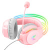 Słuchawki gamingowe X26 różowe (przewodowe)-9371676
