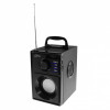 Głośnik bezprzewodowy Boombox MT3179 15W USB-C Srebrny-9372067