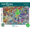 Puzzle 1000 elementów UFT EYE-SPY Time Travel Sydney Australia-9374783