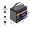 Akumulator LiFePO4 Litowo-Żelazowo-Fosforanowy | 12.8V | 150Ah | 1920Wh | BMS -9376120