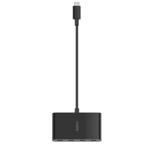 Stacja dokująca USB-C do 4xUSB-C czarny-9372591