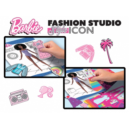 Ksiażeczka do projektowania sukienek Barbie-9373812